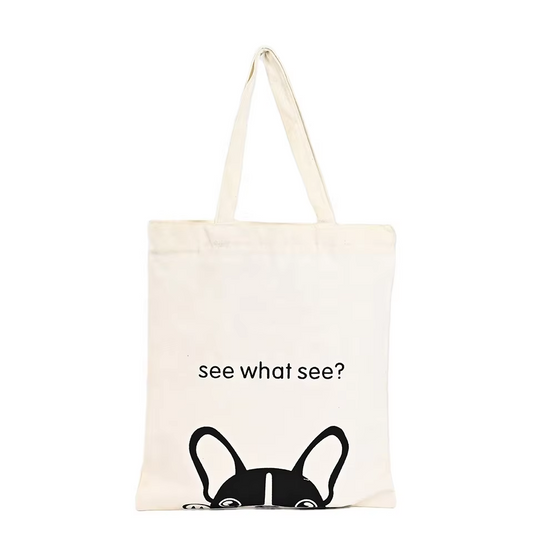Customized Large Capacity Tote Canvas Bag for Women Pattern Long Handle for College Students Work Going Book Pocket Bag