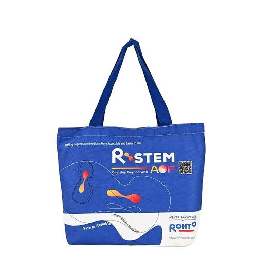 Factory Sale Eco-Friendly Cotton Canvas Tote Bag Large Capacity Long Handle Custom Logo Printed Reusable Grocery Shopping Bags