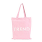 Wholesale Customised Eco-Friendly Natural Cotton Canvas Tote Bag Long Handle Recycled Factory Blank for Women's Shopping Travel