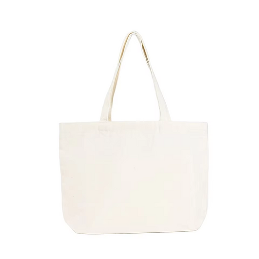 Wholesale Extra Large for Tote Canvas Bag with Long Handle Eco Cotton Tote Bag Printed Logo for Women Gift