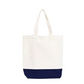 Custom Logo Women's Shopping Tote Bag Solid Color Recyclable Cotton Canvas for Gifts