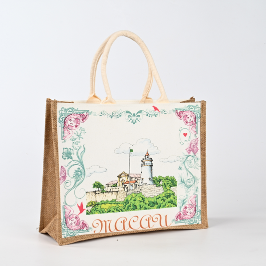 Large Reusable Custom Printed Recycled Organic Cotton Canvas Tote Bag with Leopard Pattern Long Handle and Personalized Logo