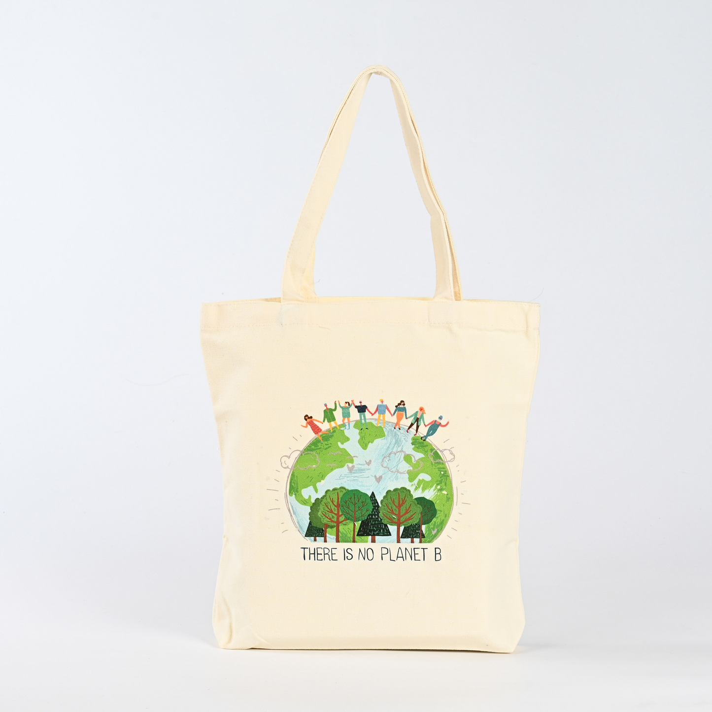 OEM ODM Custom Printed Large Reusable Canvas Tote Bag Recycled Organic Cotton Leopard Pattern Long Handle Featuring Custom Logo