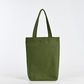 OEM Custom Logo Printed Eco-Friendly Organic Calico Cotton Canvas Tote Bag Recycled Reusable Plain Blank Long Leopard Grocery