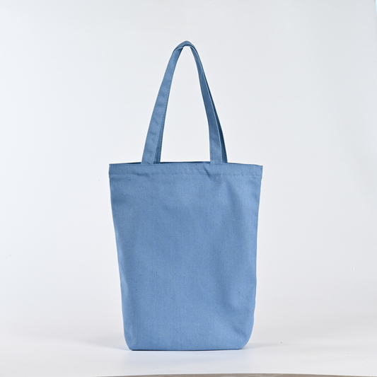 Custom Printed Logo Reusable Cotton Canvas Tote Shopping Bag for Women Girls Eco-Friendly Leopard Pattern Shoulder Handbag Long