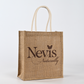 Daily Use Lady Handbag Fresh Beach Jute Cotton Tote Custom Logo & Reusable Canvas Shopping Bag From Factory