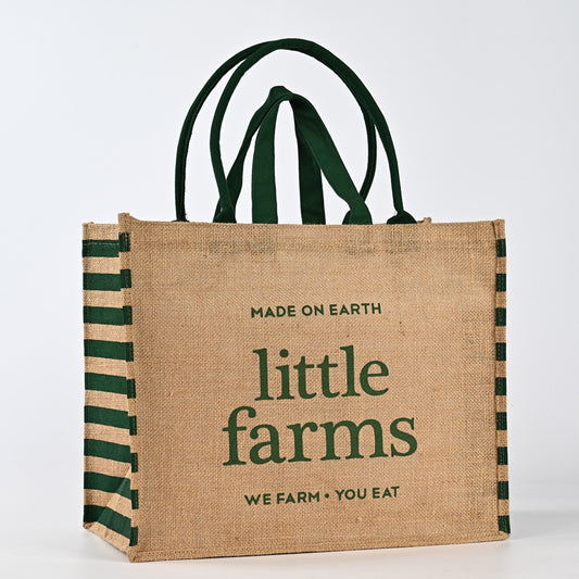 High Quality Custom Tote Bag Beach Jute Burlap with Leather Handle Elegant Wholesale Shopping Bag for Tote Jute Bag Machine