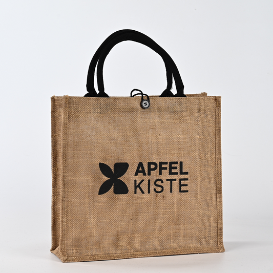 Factory Wholesale Custom Printed Reusable Leopard Pattern Burlap Tote Bags with Long Handle Jute Bag Dot Pattern