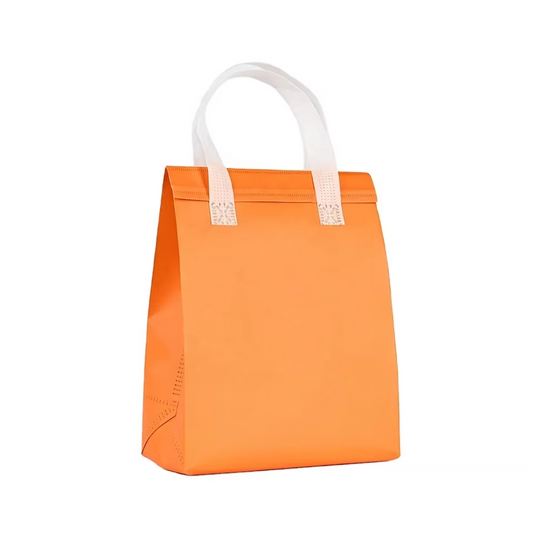 Custom Printed Recyclable Non-Woven Fabric Tote Bags with Long Handle Reusable Shopping Bags with Custom Logo Cheap Eco-Friendly