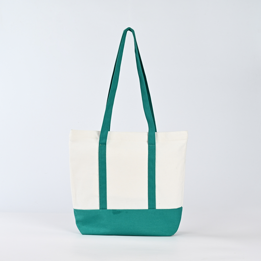 Custom Printed Eco Tote Canvas Shopping Bags High Quality 6oz 8oz 10oz Cotton Reusable Recyclable with Long Handle