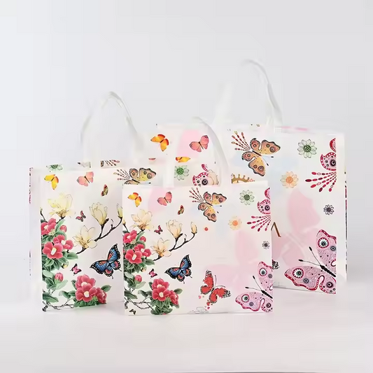 Custom Eco-Friendly Reusable Non-Woven Shopping Tote Bag Recyclable Foldable Grocery Bag with Logo Non-Woven Reusable Bags