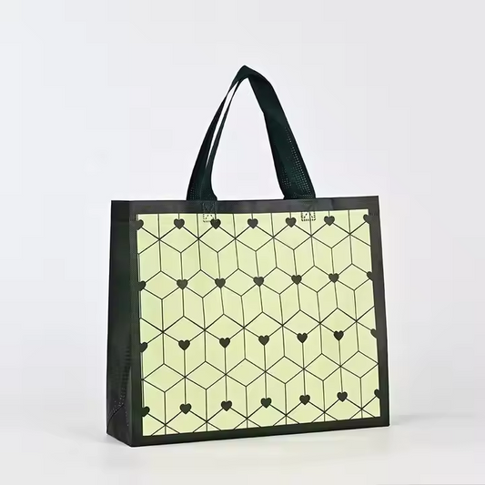 Custom Non Woven Shopping Bags Leopard Pattern Long Handle Personalized Reusable Tote Hot Selling OEM/ODM Non-woven Bag