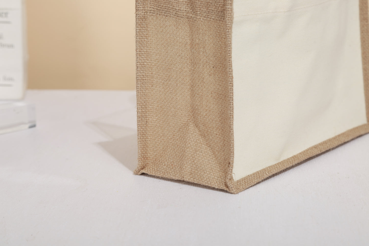 Blank sail hemp tote bag