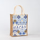 Large Capacity Simple Cotton Carrying Canvas Bag Customizable, Printed with Short Handle, Suitable for Yoga Shopping Travel