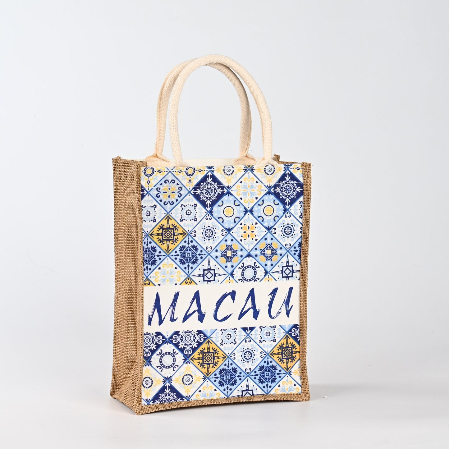 Large Capacity Simple Cotton Carrying Canvas Bag Customizable, Printed with Short Handle, Suitable for Yoga Shopping Travel