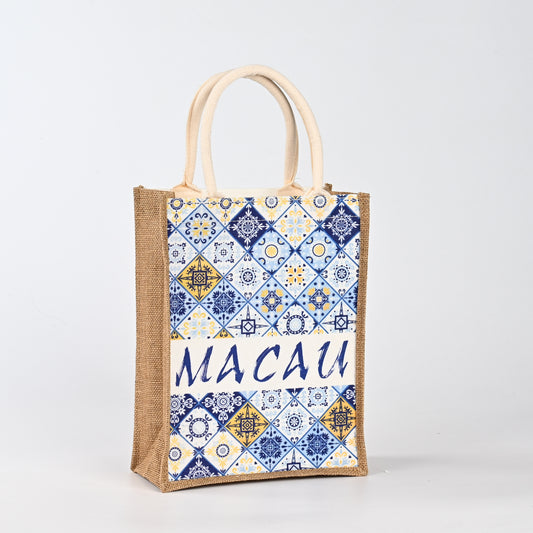 Large Capacity Simple Cotton Carrying Canvas Bag Customizable, Printed with Short Handle, Suitable for Yoga Shopping Travel