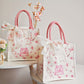 Peach blossom tote bag