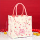 Peach blossom tote bag