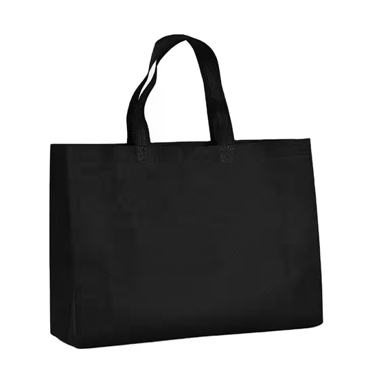 Custom Printed Recyclable Non-Woven Fabric Tote Bags Cheap and Reusable with Cartoon Logo for Shopping