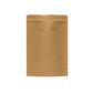 In Stock Factory Supply White Kraft Paper Stand Up Pouch Bags For Grocery