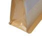 In Stock Factory Supply White Kraft Paper Stand Up Pouch Bags For Grocery