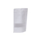 In Stock Factory Supply White Kraft Paper Stand Up Pouch Bags For Grocery