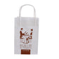 In Stock Factory Supply White Kraft Paper Stand Up Pouch Bags For Grocery