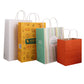 In Stock Factory Supply White Kraft Paper Stand Up Pouch Bags For Grocery