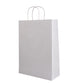 In Stock Factory Supply White Kraft Paper Stand Up Pouch Bags For Grocery