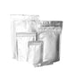 In Stock Factory Supply White Kraft Paper Stand Up Pouch Bags For Grocery